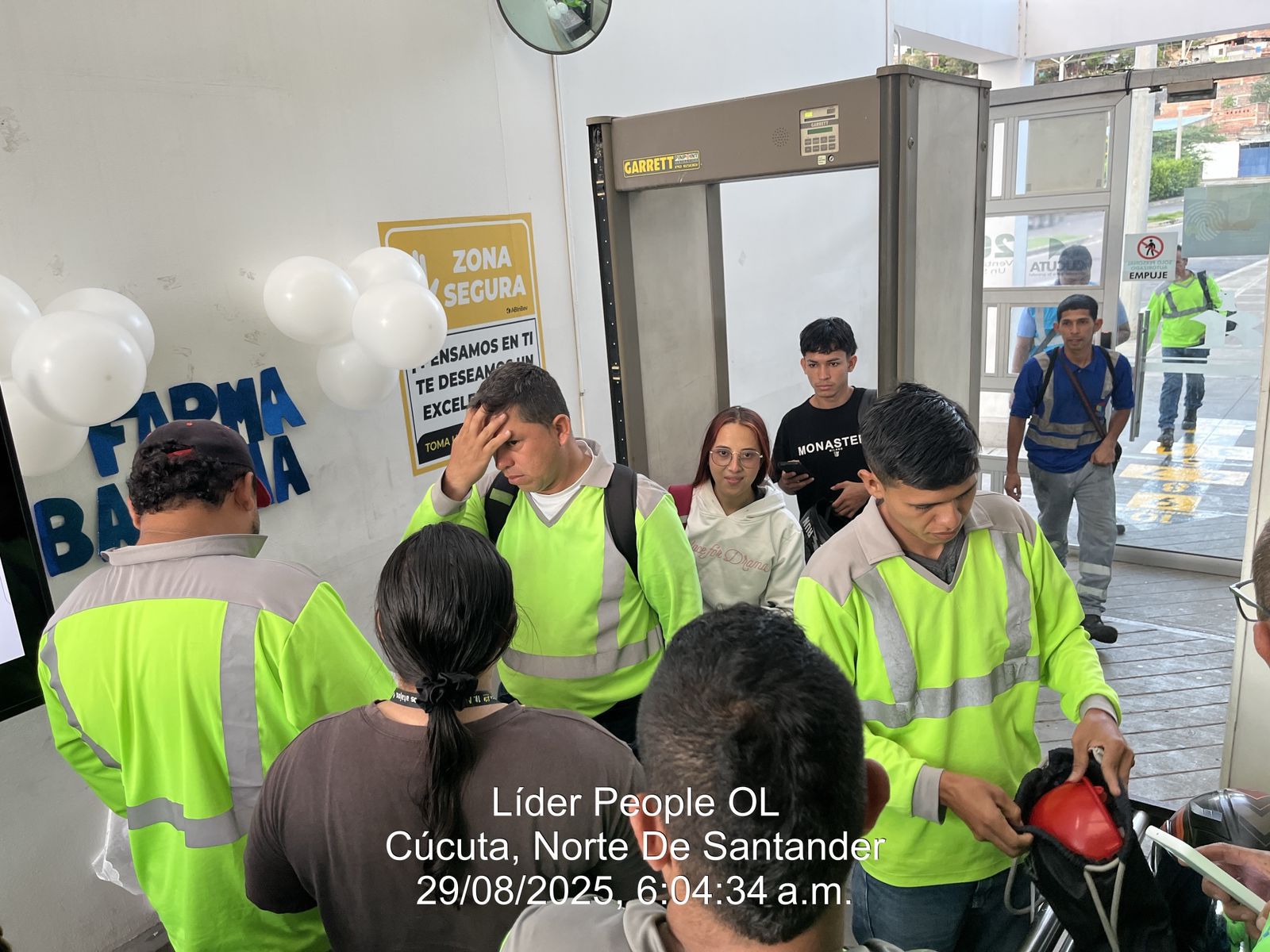 Evidencia de capacitación